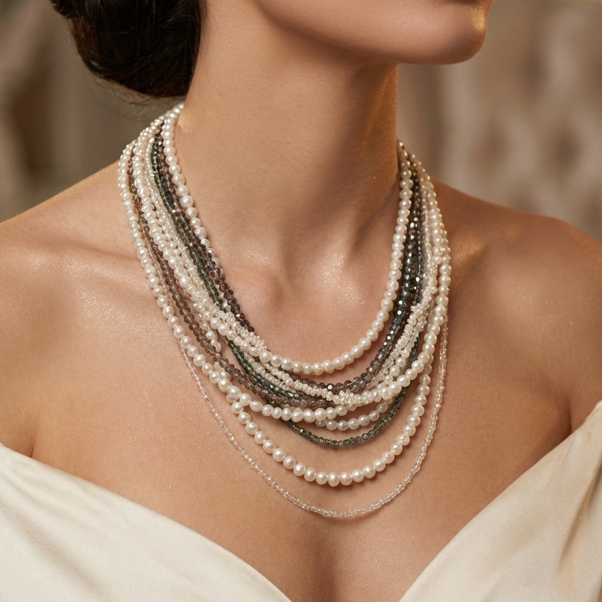 ZEOU’S LUNÉRYS Katmanlı Kolye