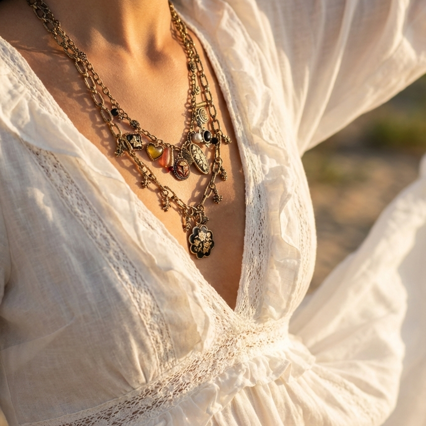 ZEOU’S VELMORA Charm Kolye