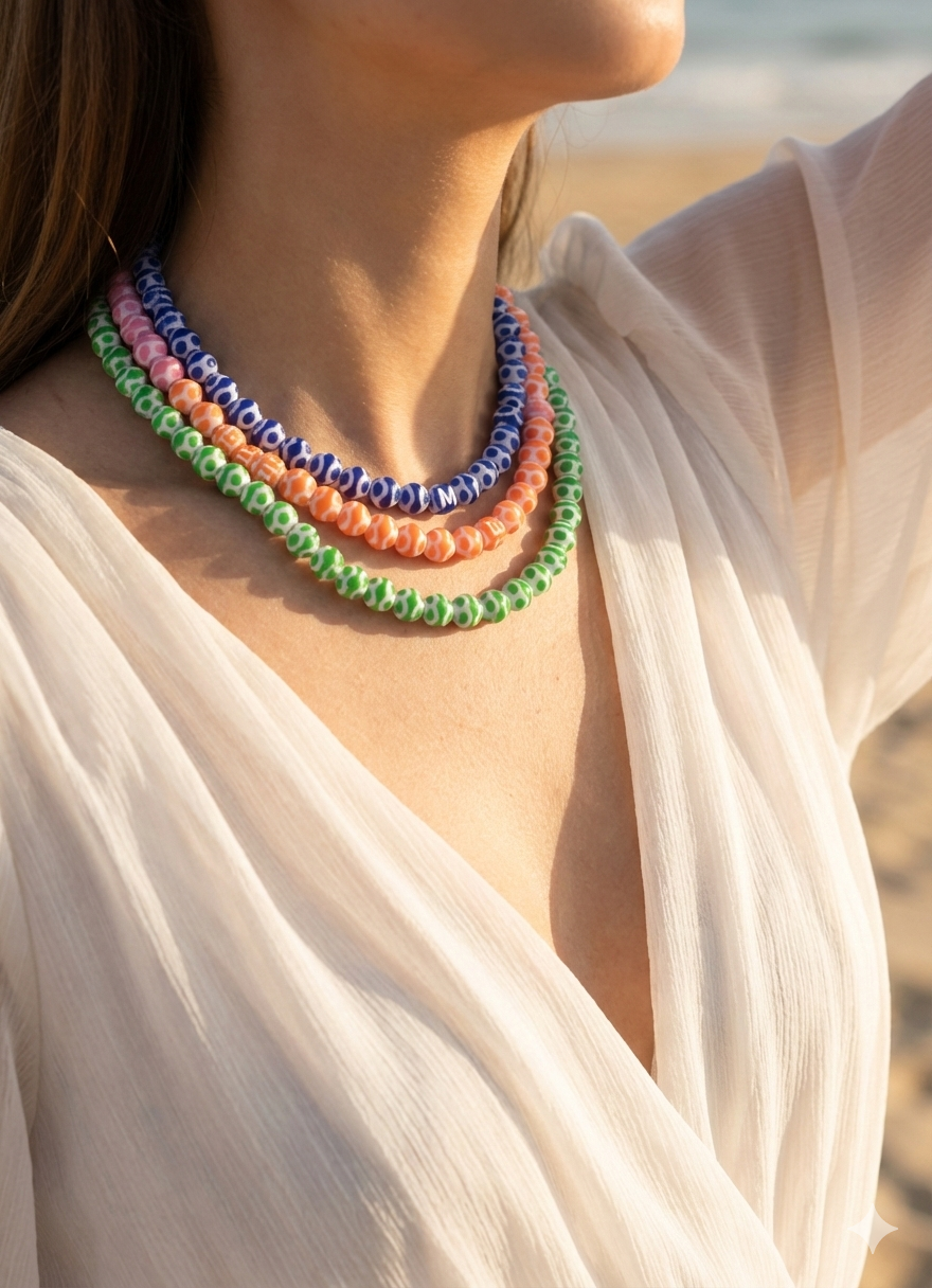 ZEOU’S VIVORA Boncuk Kolye