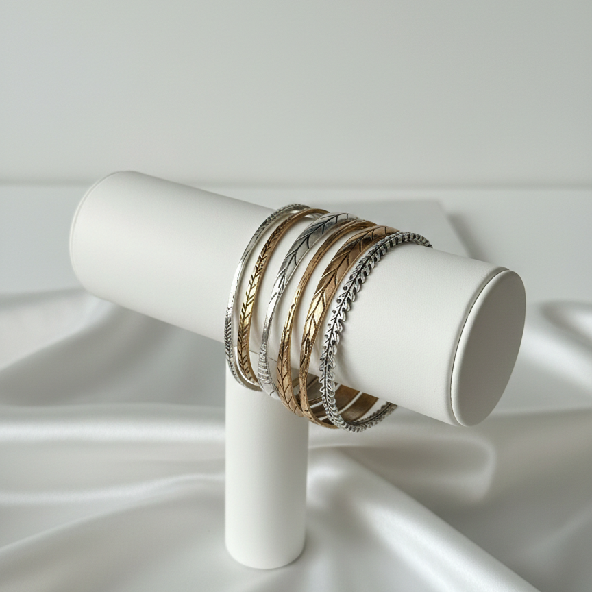 ZEOU’S ELVORIA İnce Bileklik Set