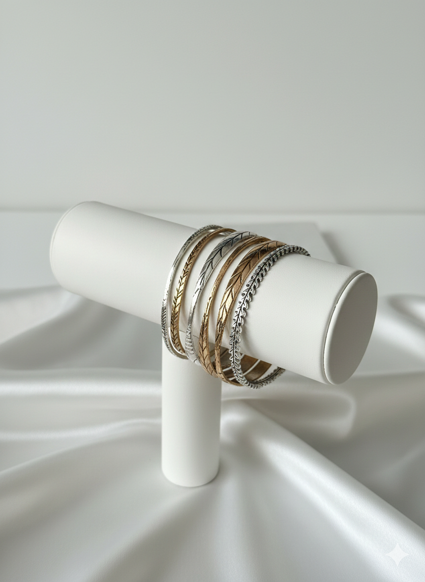 ZEOU’S ELVORIA İnce Bileklik Set