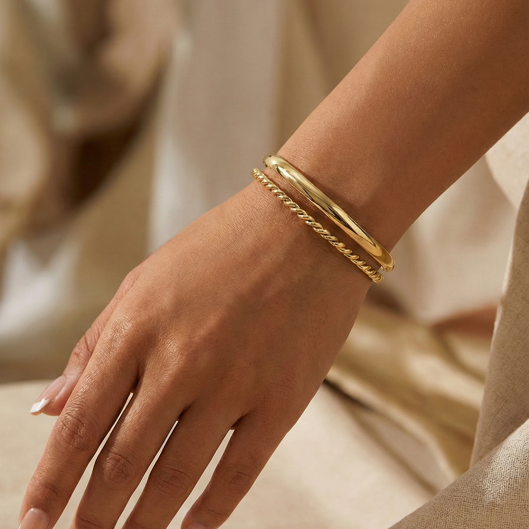 ZEOU’S DUALORA İnce Bileklik