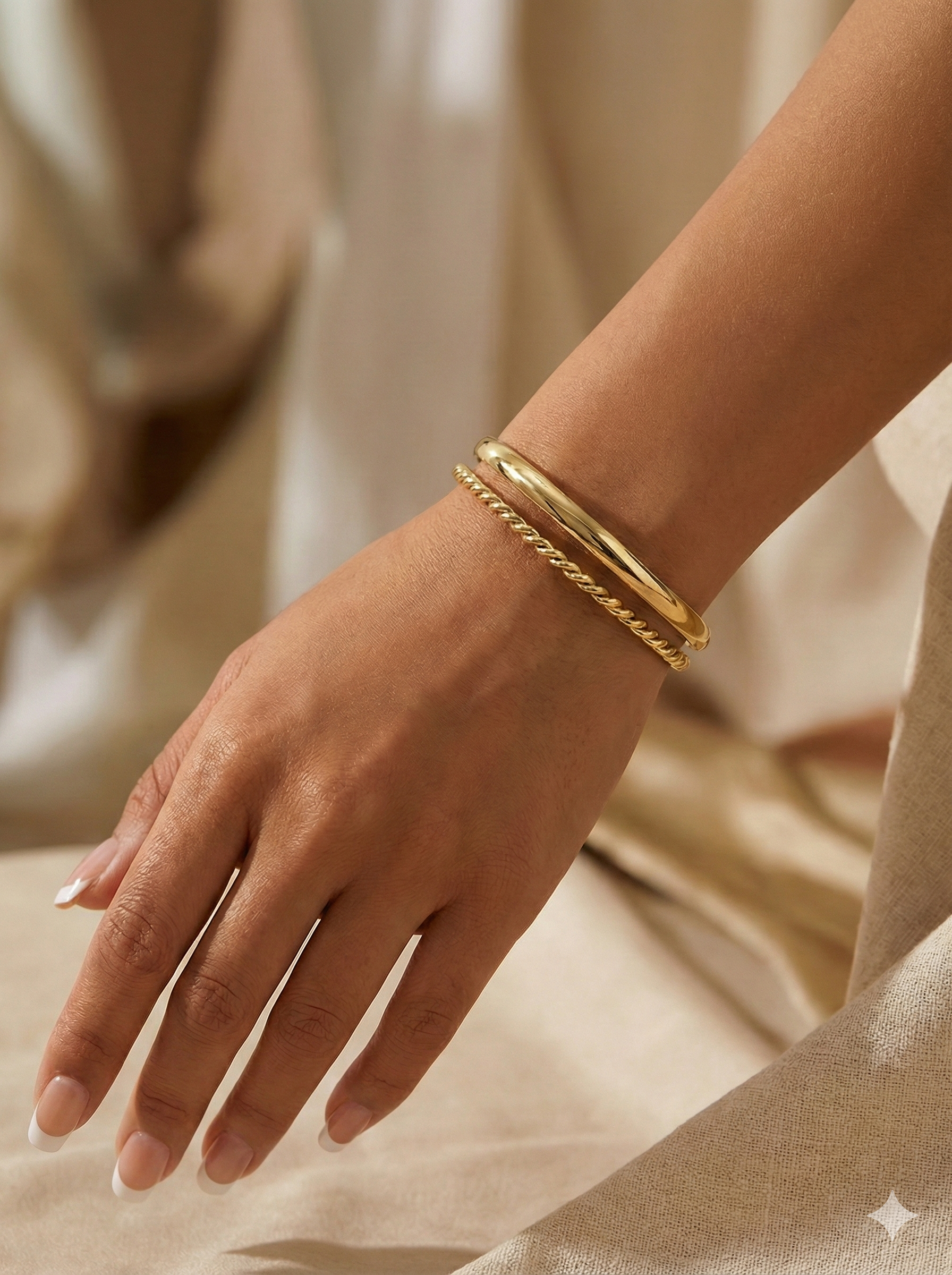 ZEOU’S DUALORA İnce Bileklik