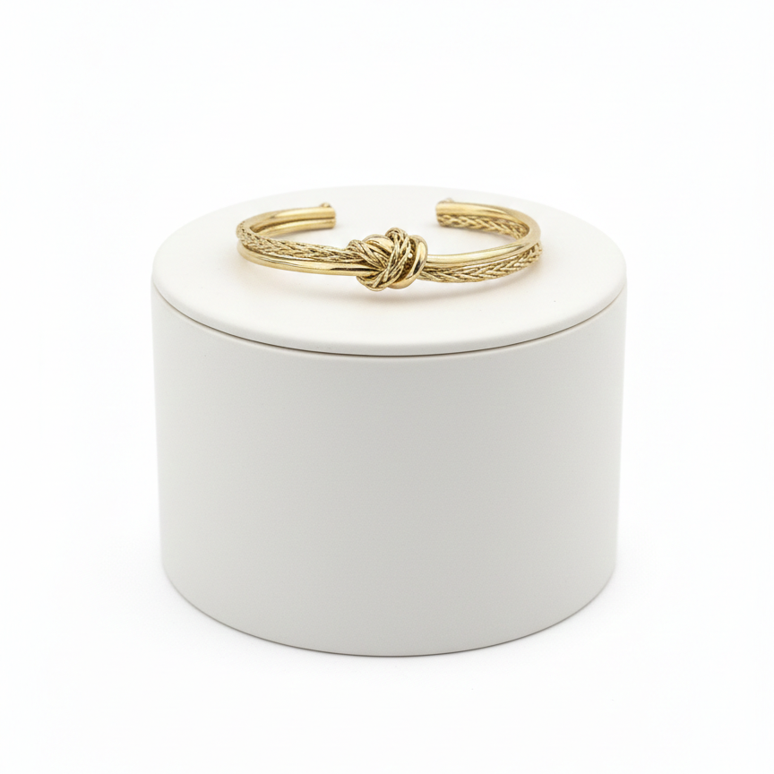 ZEOU’S KNOTA Düğüm Detaylı Bileklik