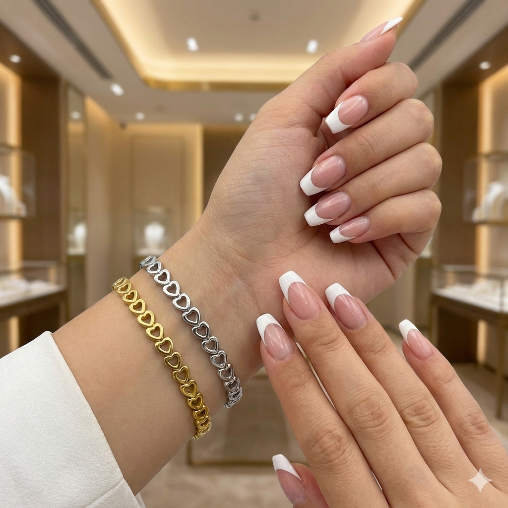 ZEOU’S AMORA Kalp Detaylı Bileklik