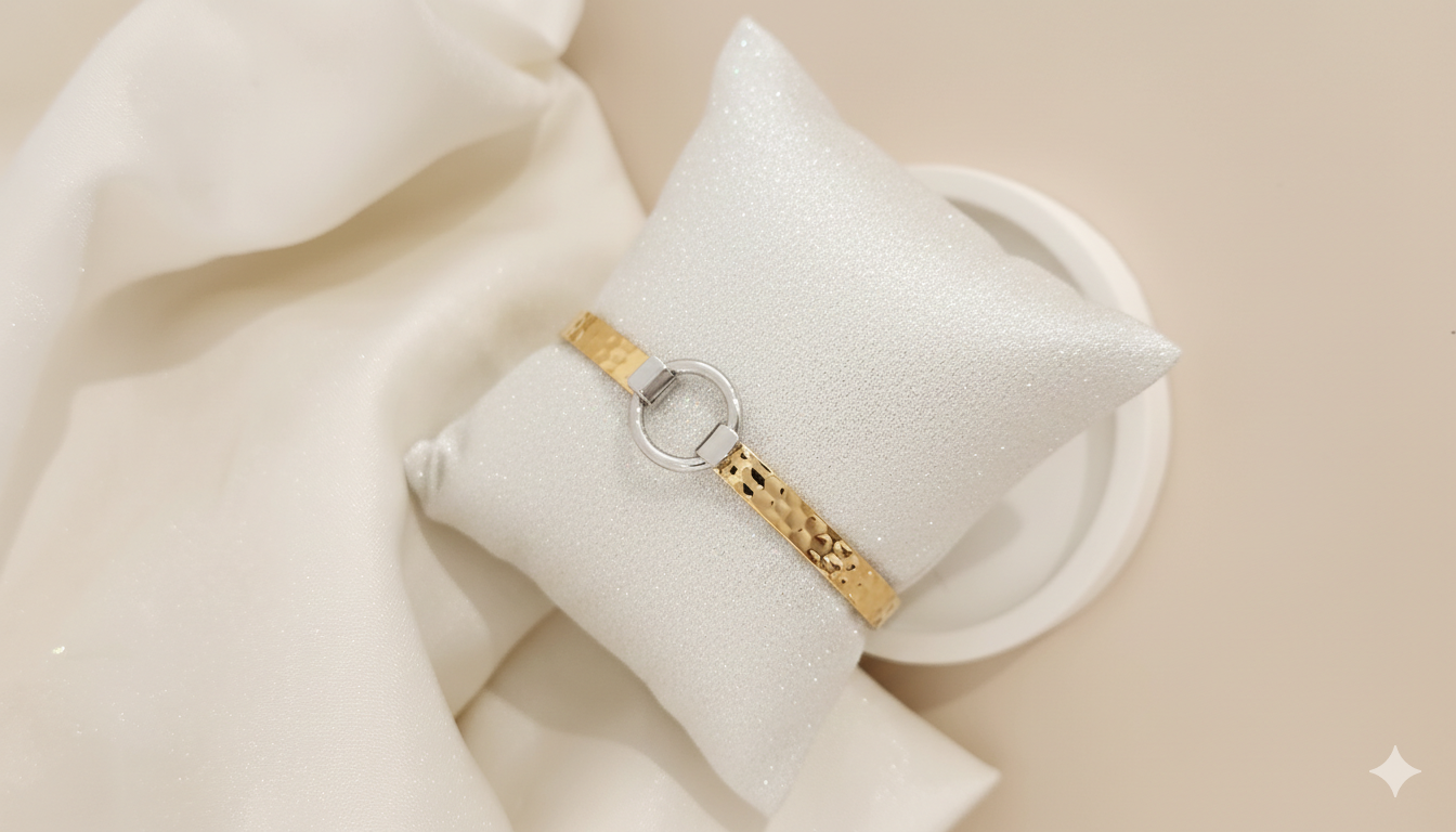 ZEOU’S HALO Halka Detaylı Bileklik