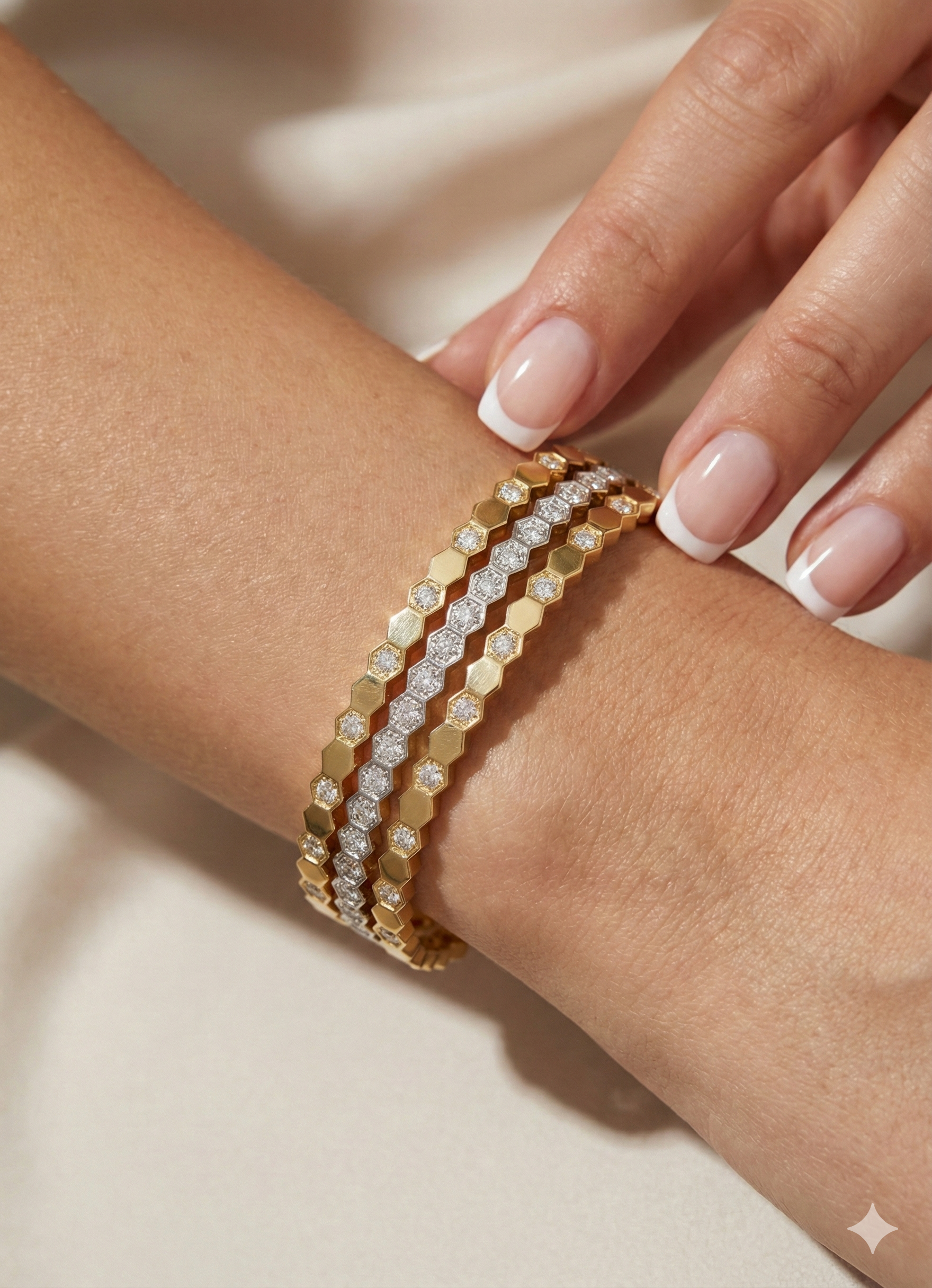 ZEOU’S HEXARIA Taşlı Bileklik