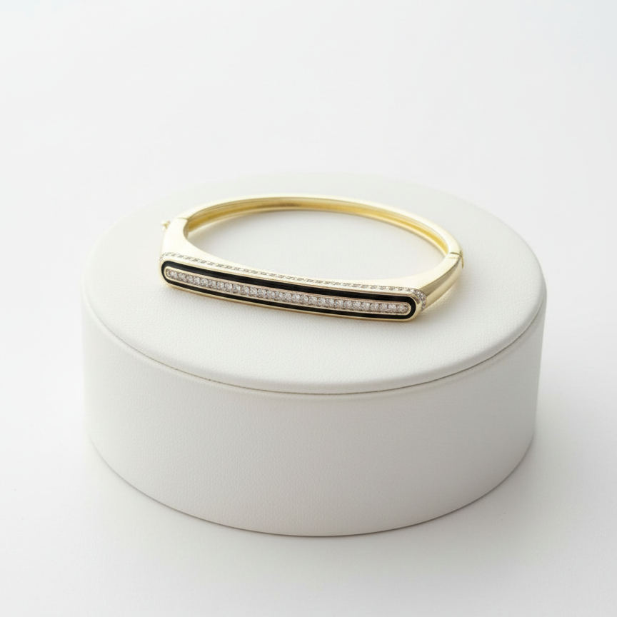 ZEOU’S LINEARA Taşlı Bileklik