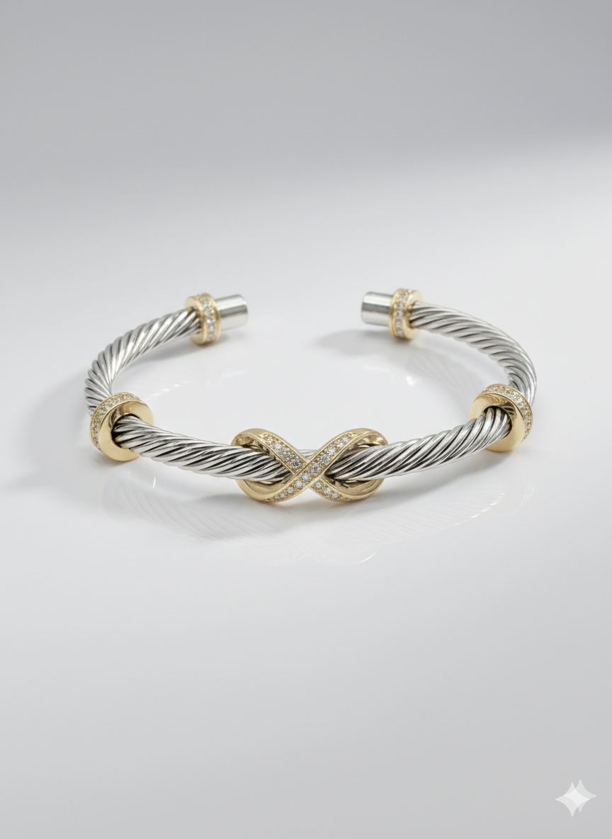 ZEOU’S INFINORA Kablo Bileklik