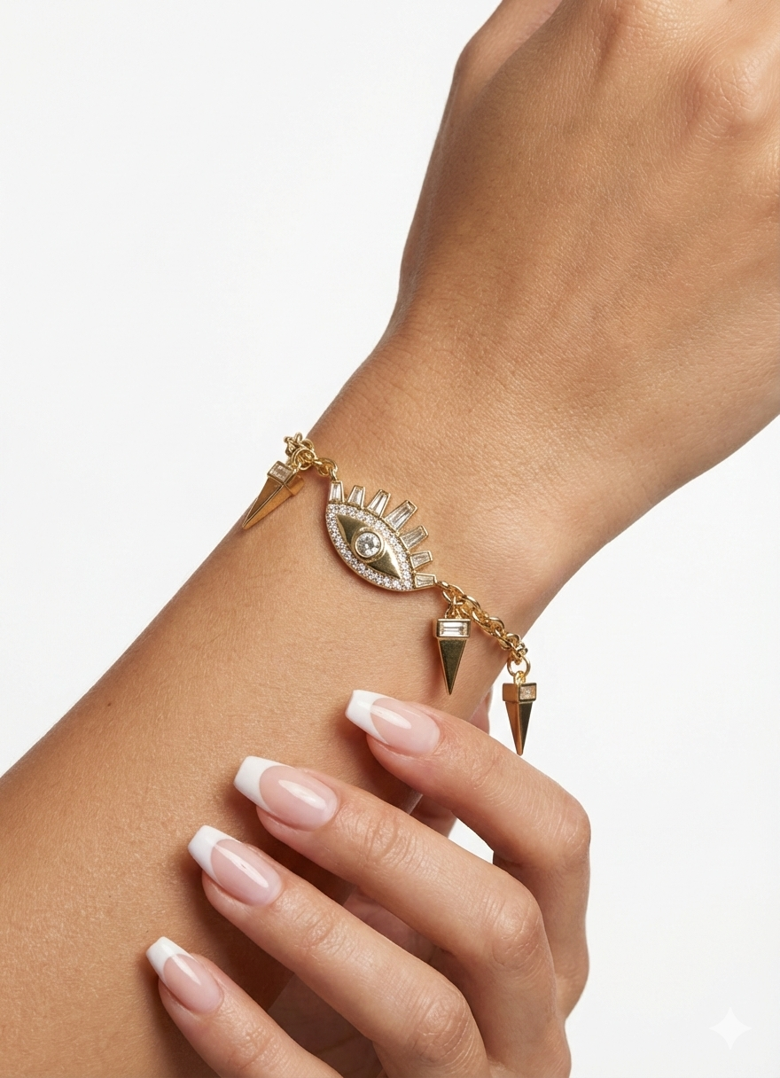 ZEOU’S ICONIC EYE Zincir Bileklik