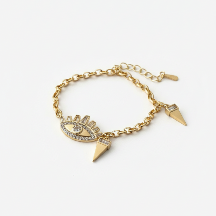 ZEOU’S ICONIC EYE Zincir Bileklik