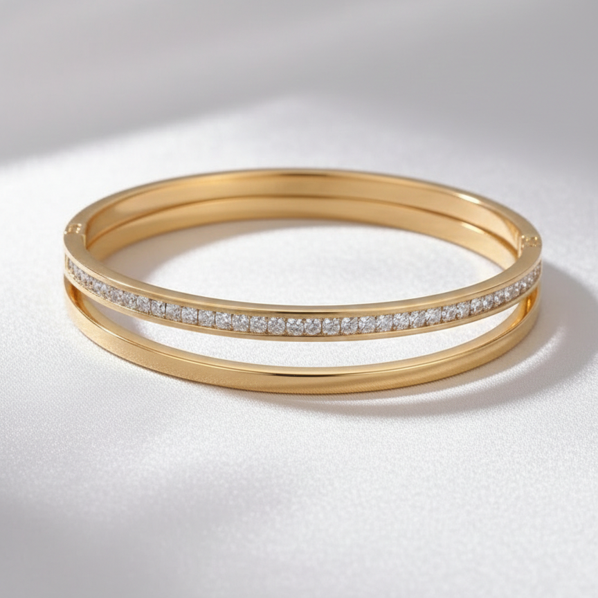 ZEOU’S AURELIA Taş Şeritli Bileklik