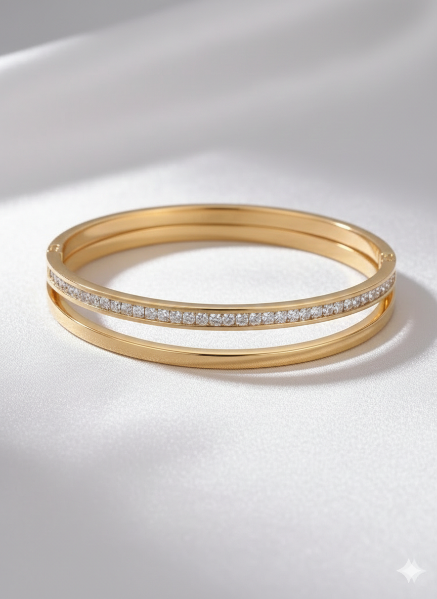 ZEOU’S AURELIA Taş Şeritli Bileklik