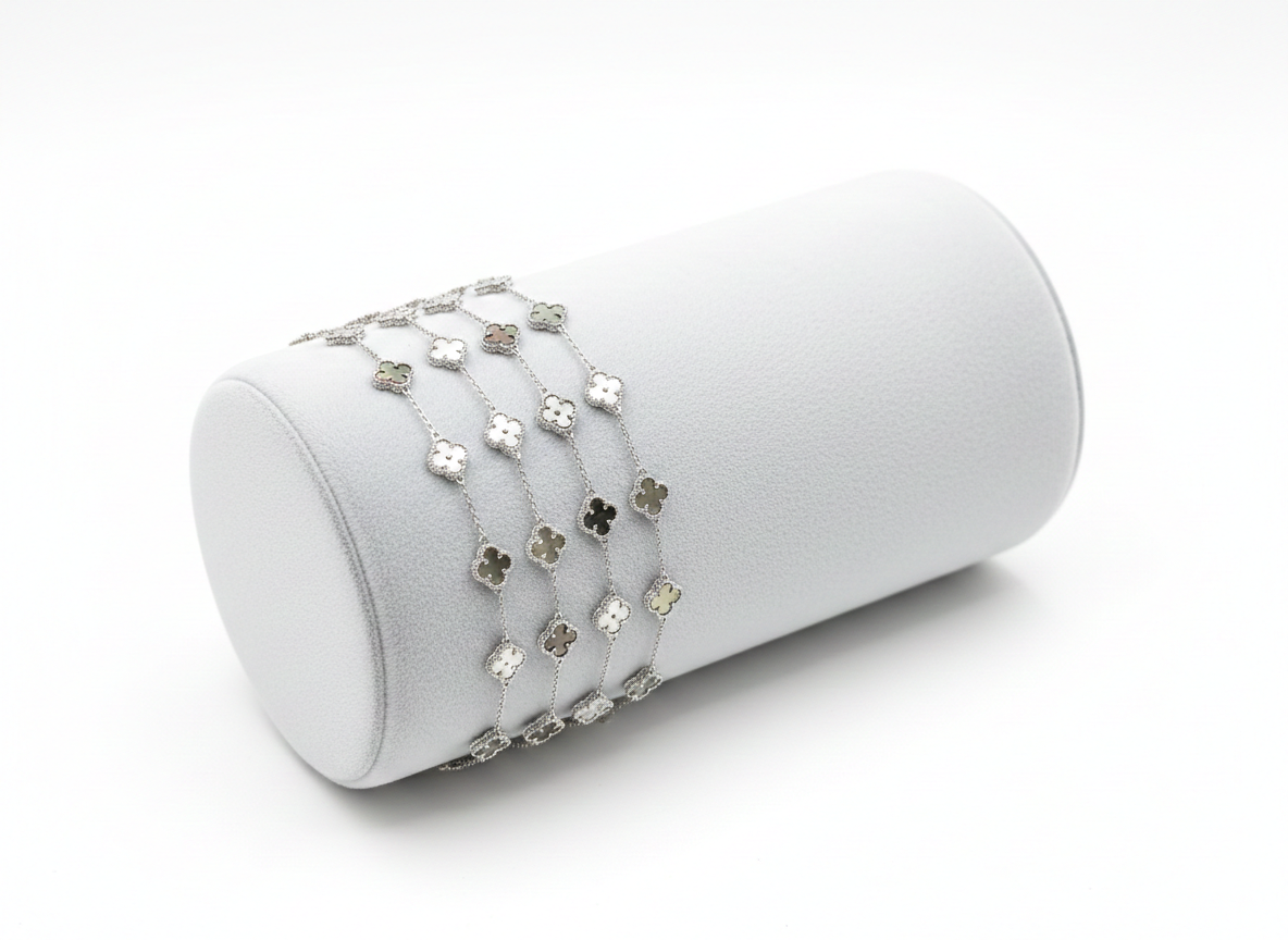 ZEOU’S LUMINA CLOVER Zincir Bileklik