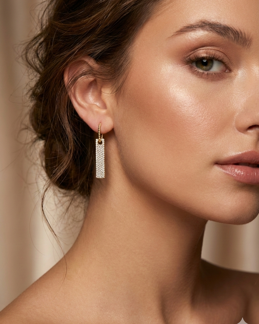 ZEO'US Pavé Rectangle Bar