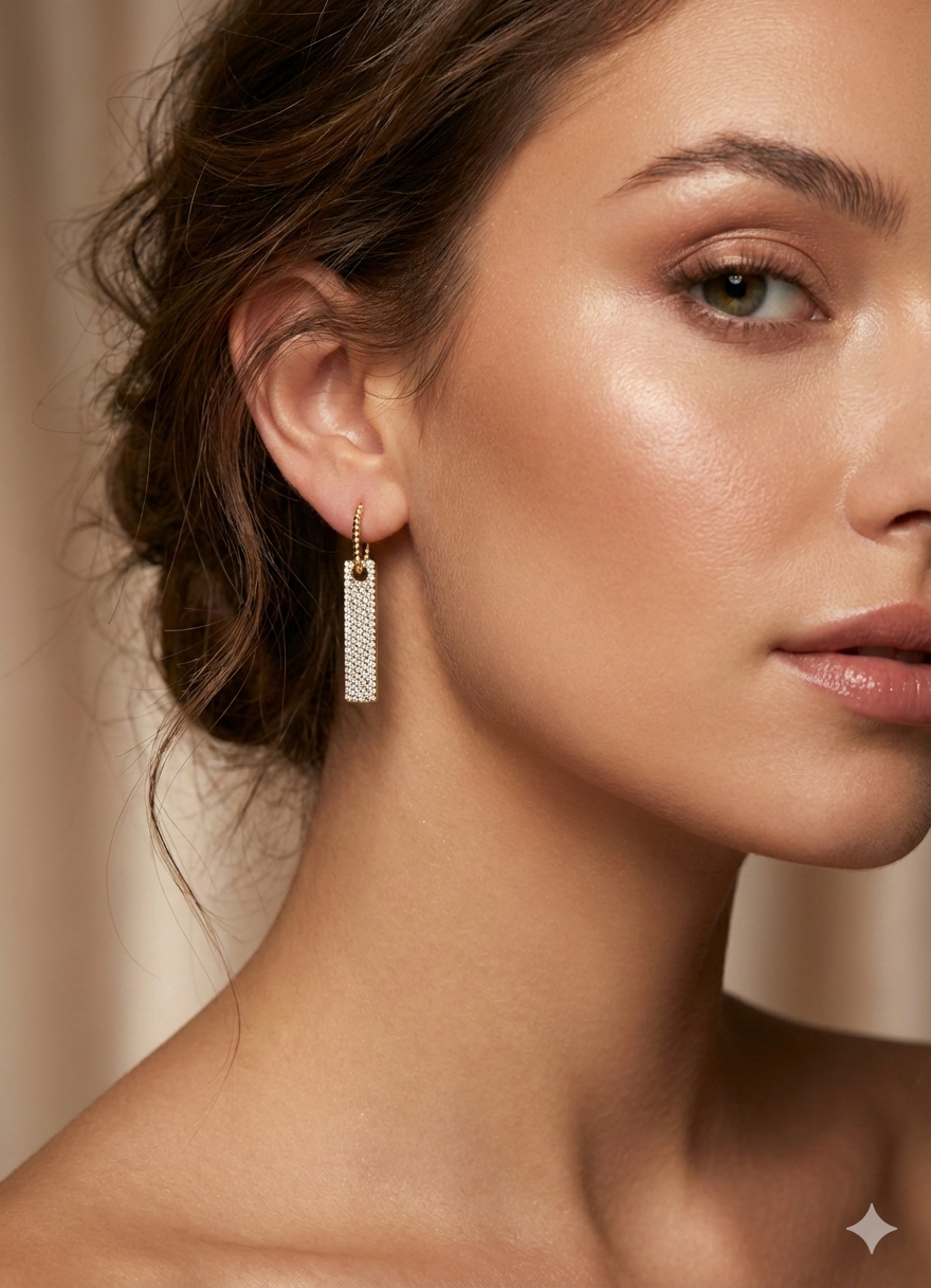 ZEO'US Pavé Rectangle Bar