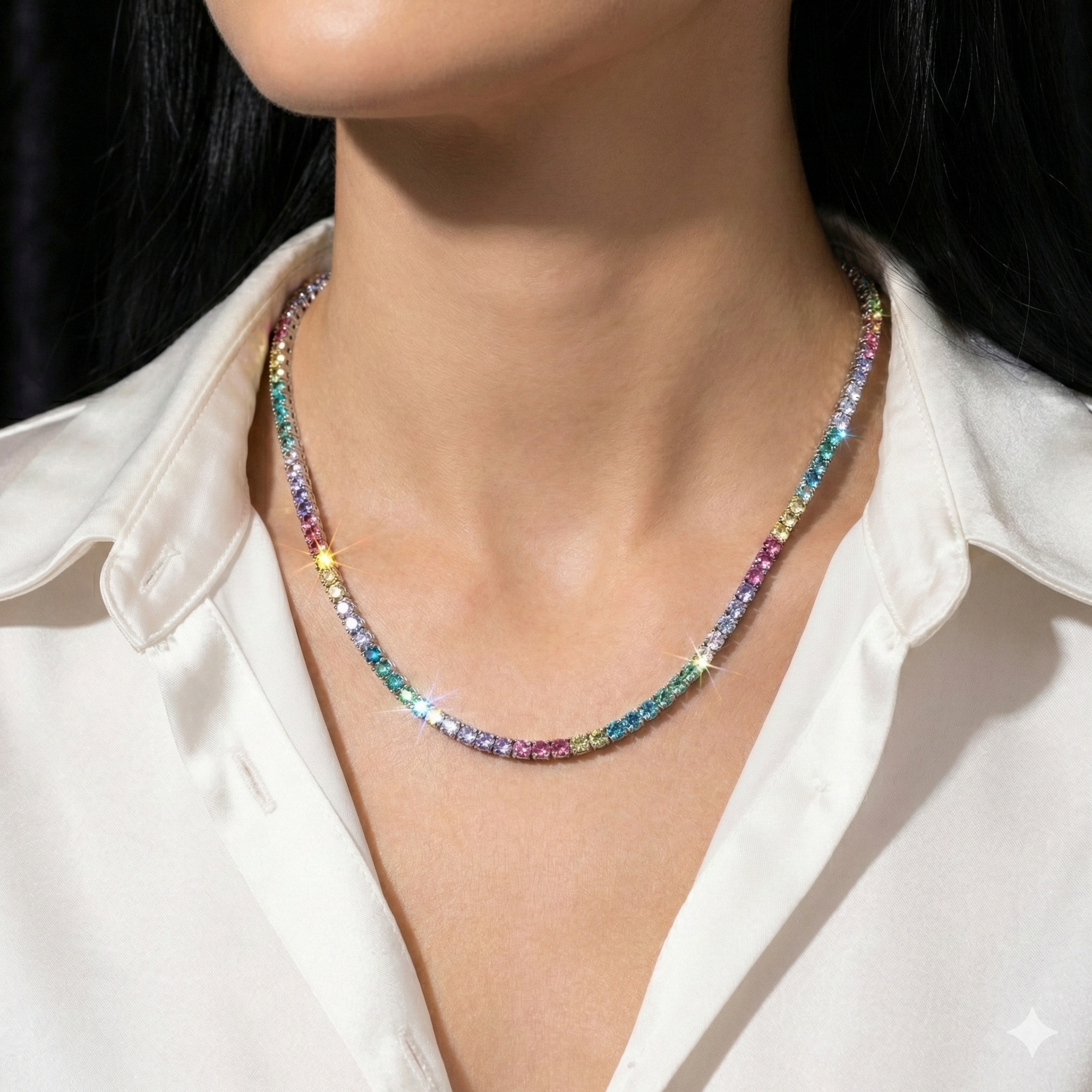 ZEO'US Prisma Eternity Choker