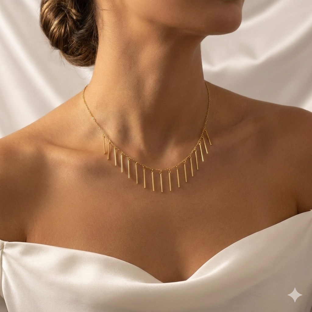 ZEO'US Linear Rhythm Kolye