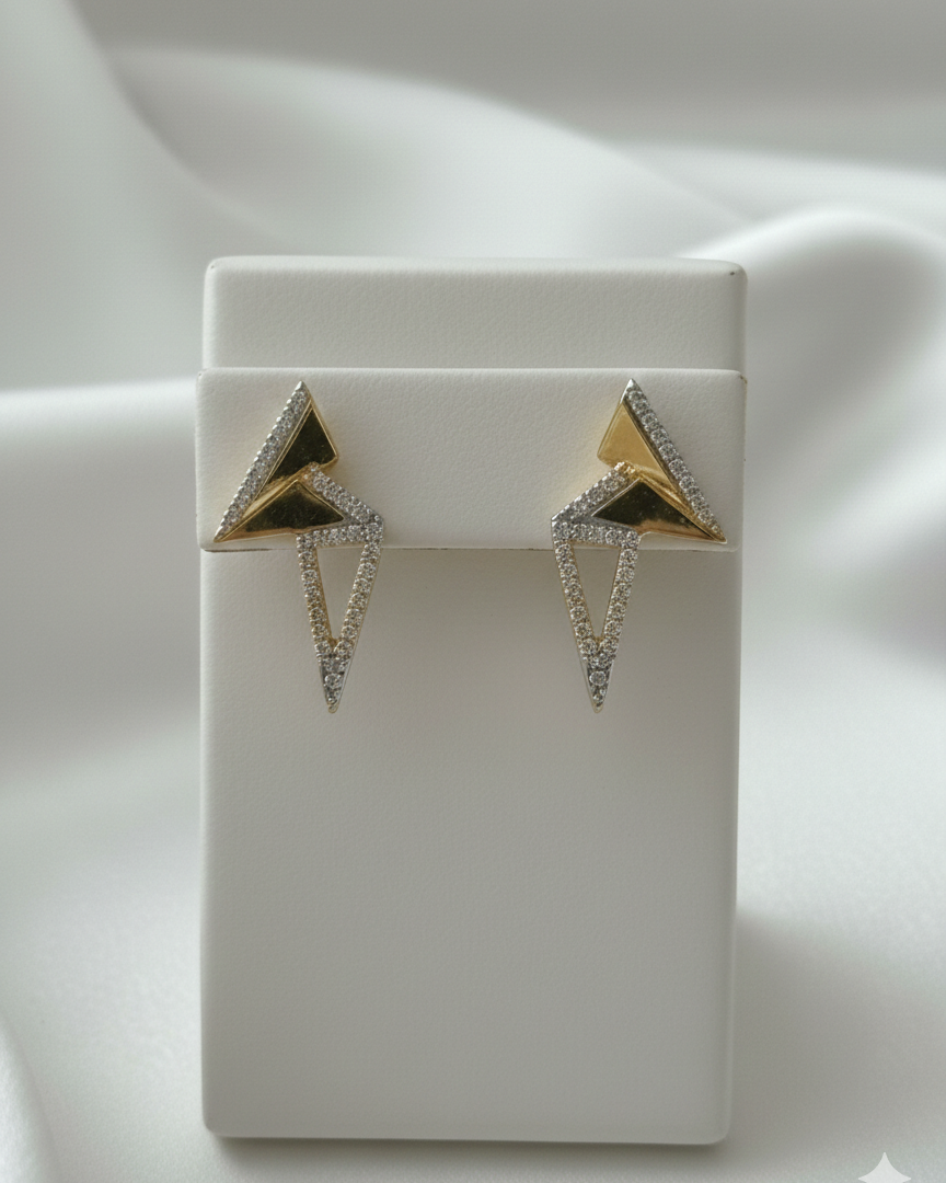 ZEO'US Radiant Flare Studs