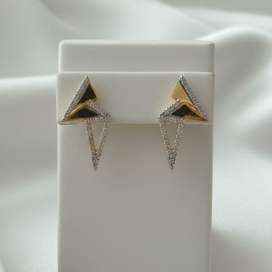 ZEO'US Radiant Flare Studs