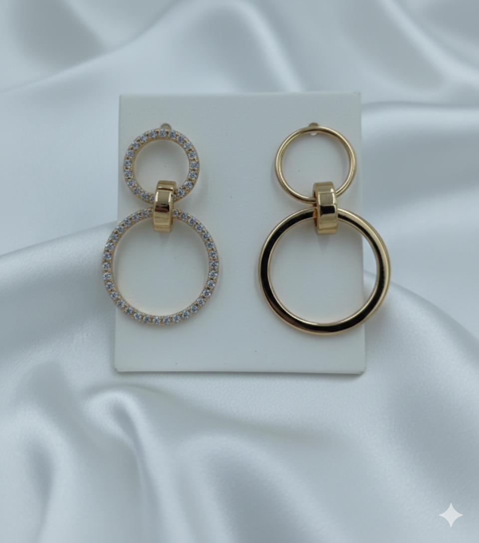 ZEO'US Aura Hoops Earing