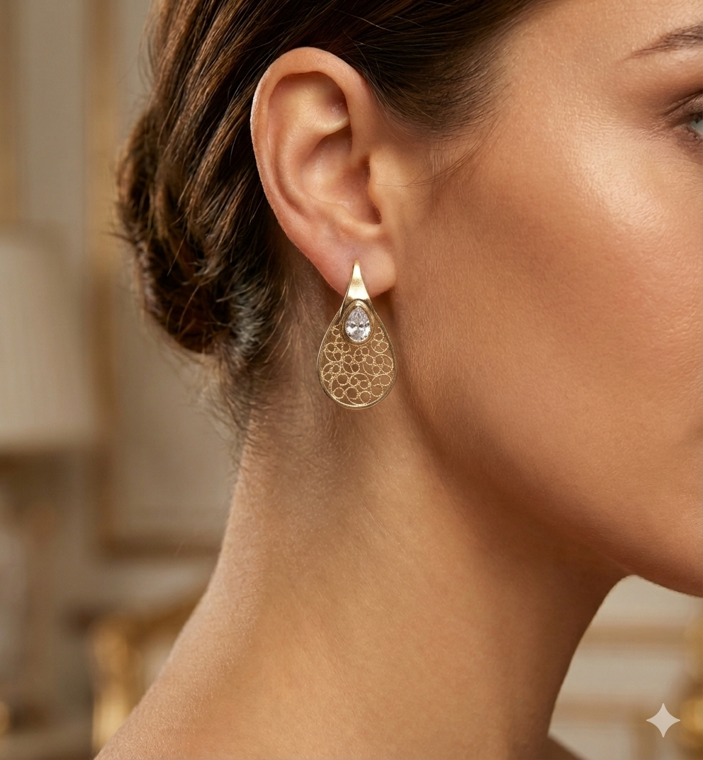 ZEO'US Katre-i Nur Earing