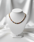 Prisma-Eternity-Choker-renkli-baget-tasli-kolye-beyaz-gomlek-manken